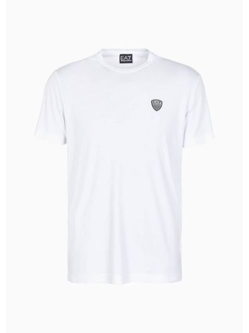 EA7 EMPORIO ARMANI クルーネックTシャツ 8npt16-pjrgz EA7 Emporio Armani T-shirt 8NPT16 PJRGZ 1200 Nero Regular